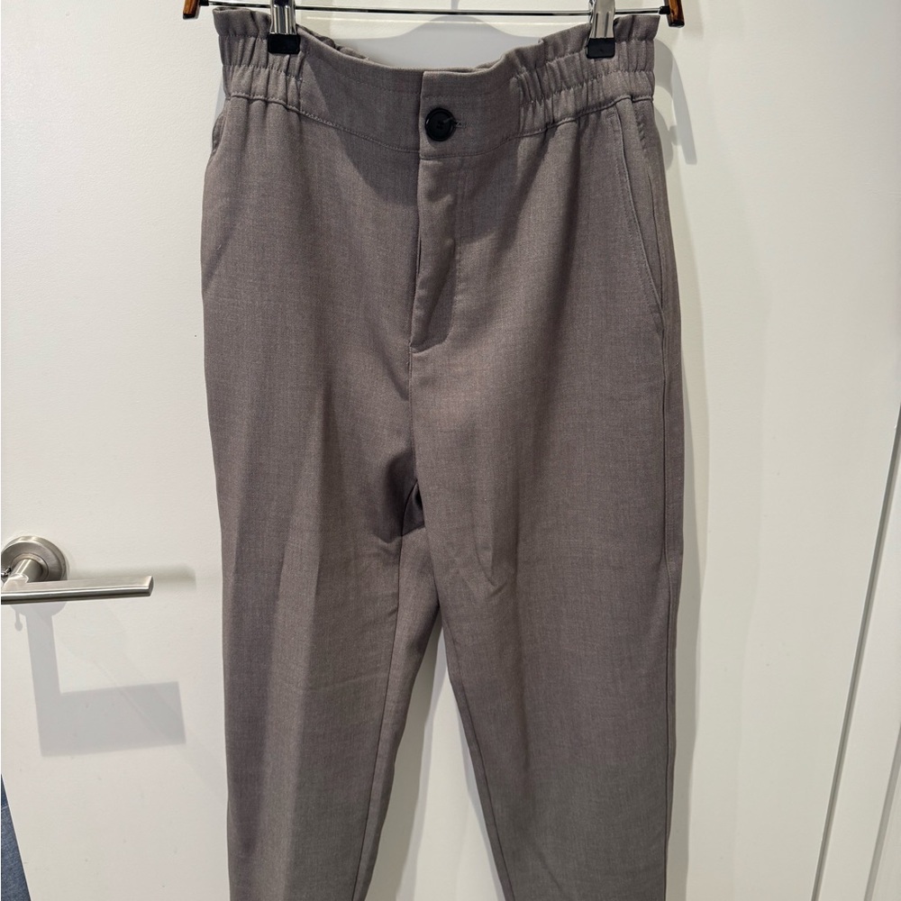 Zara Gray Chinos Tailored Fit